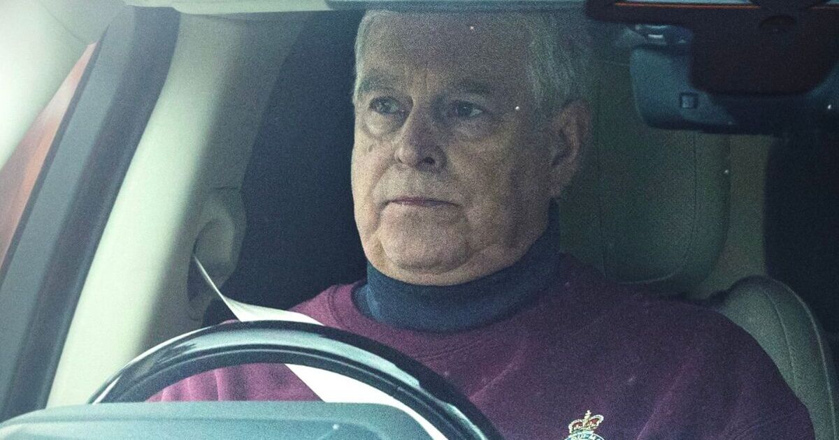 'Fragile' Andrew spotted wearing military jumper after being stripped of titles