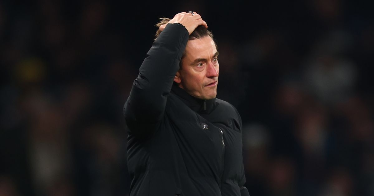Aston Villa fans brutally rub salt in Thomas Frank's wounds as Tottenham lose again - The Mirror