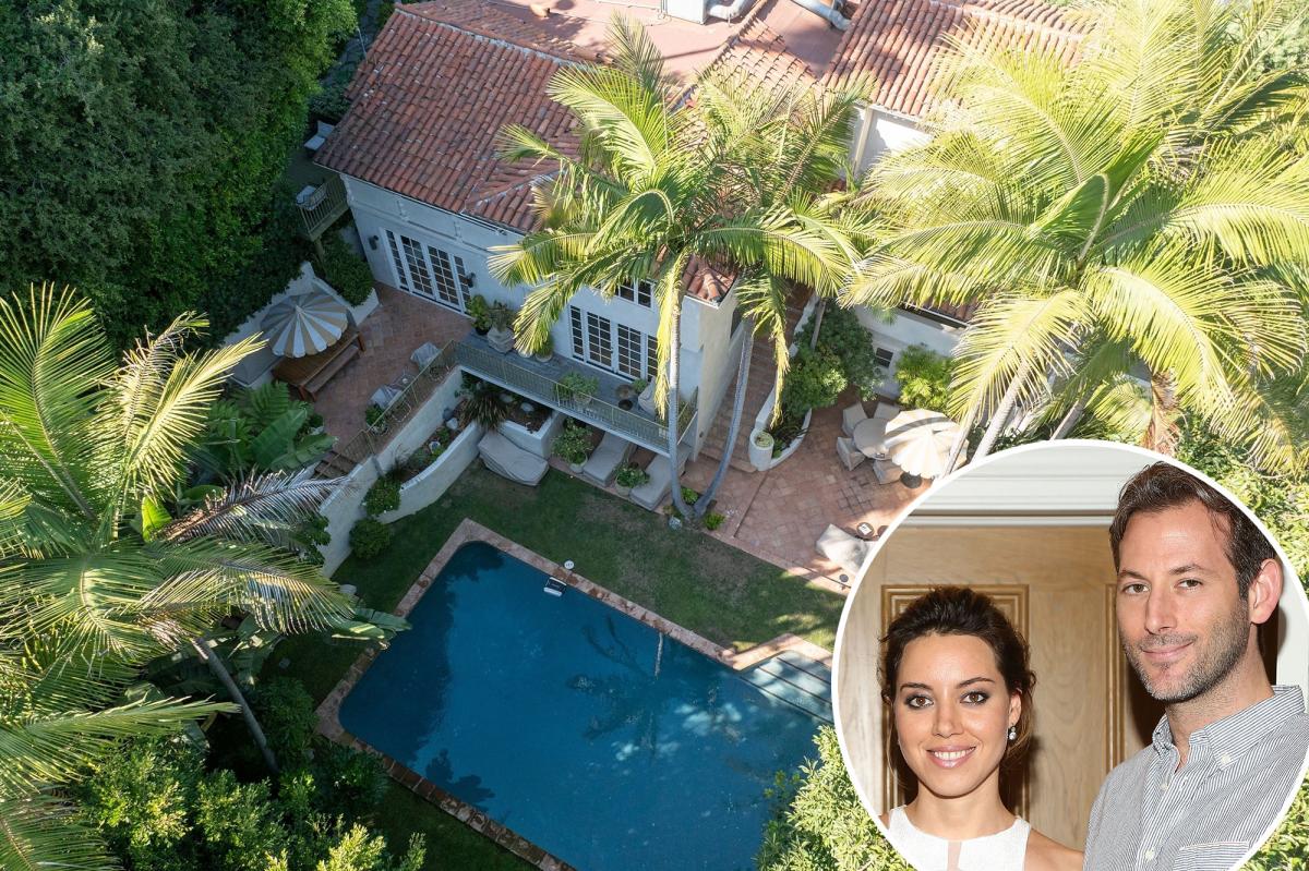 Aubrey Plaza delists $6.5M LA home she shared with late husband Jeff...