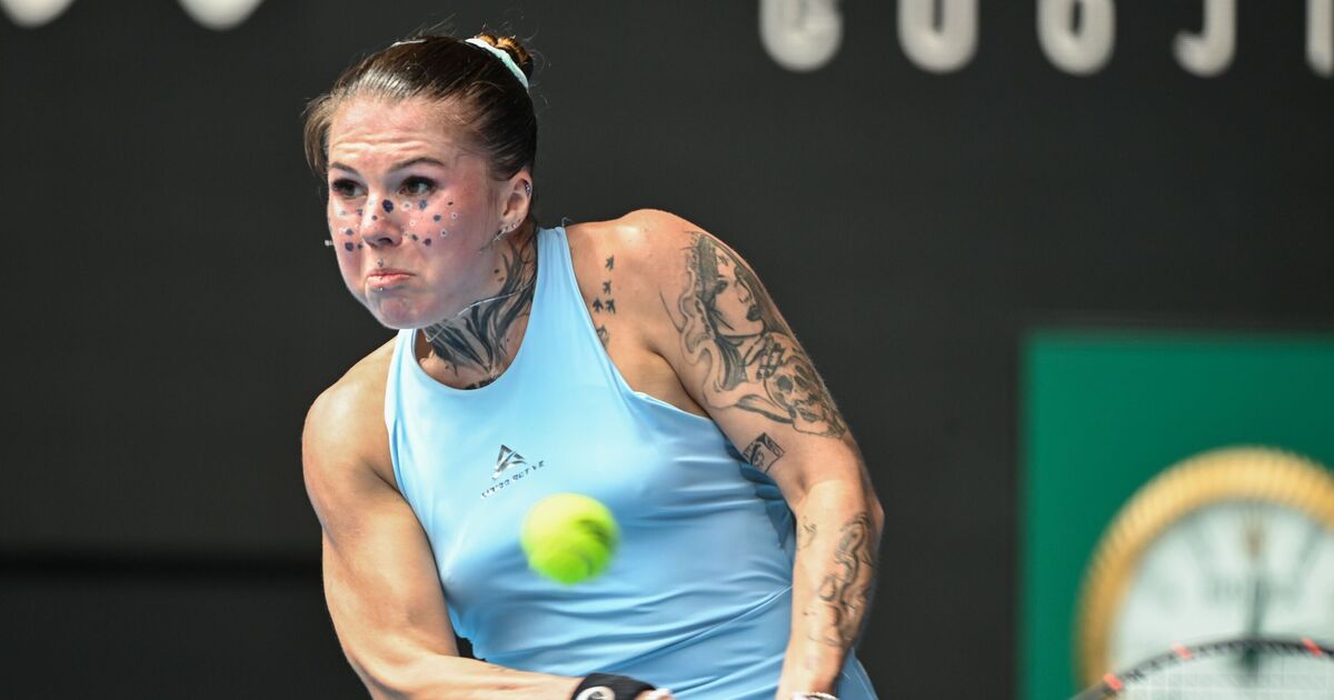 Aus Open star explains face tattoos as champ survives scare - overnight wrap