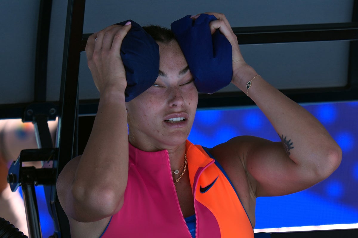 Australian Open's hottest temperatures in 17 years causes play suspension