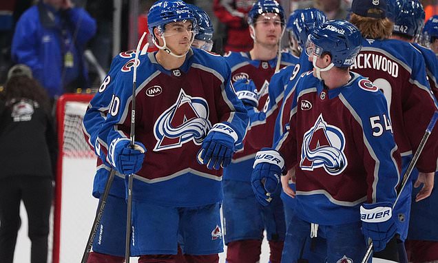 Avalanche reward defenseman Sam Malinski's breakout season with a...