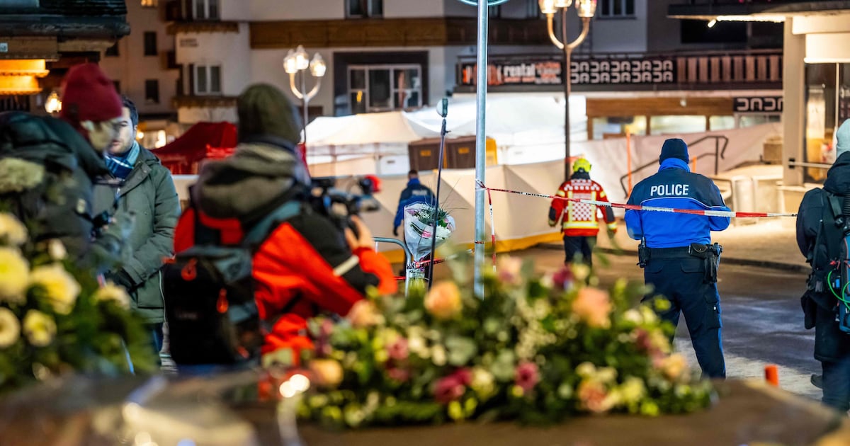 Bar Fire at Swiss Alps Resort Kills 40, Injures 115