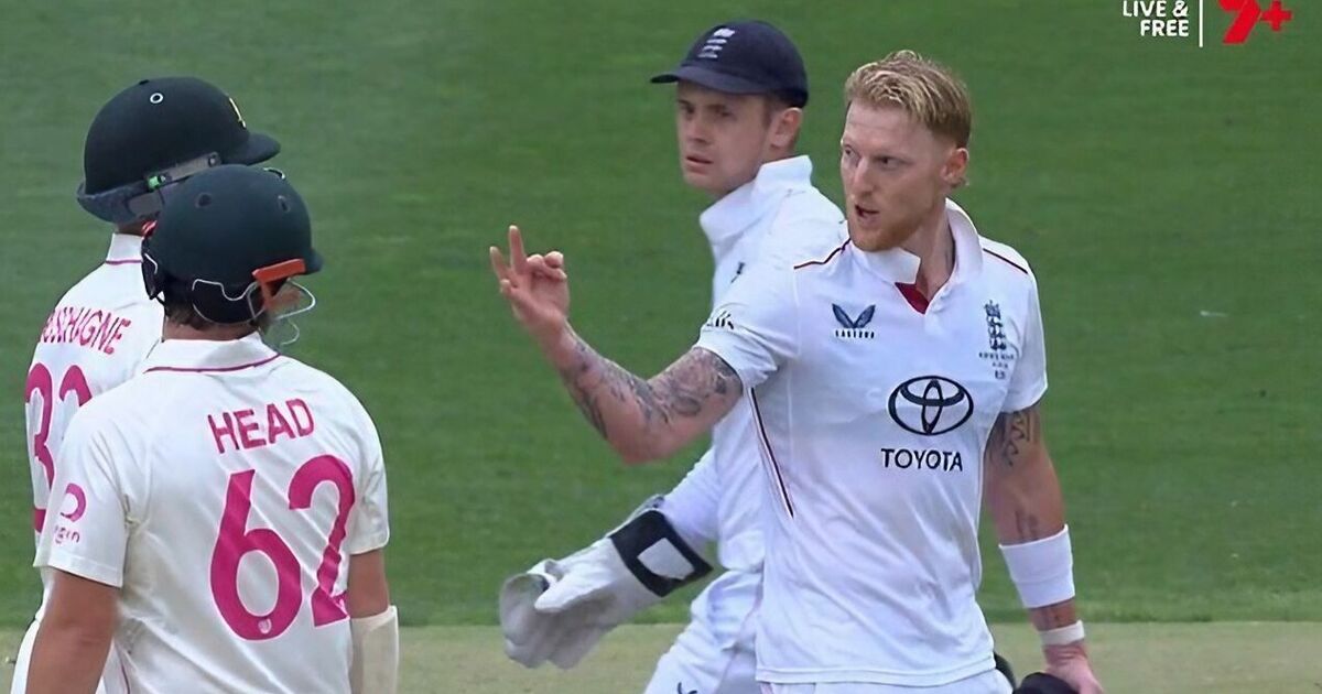 Ben Stokes in heated confrontation with Australia star as Ashes row erupts