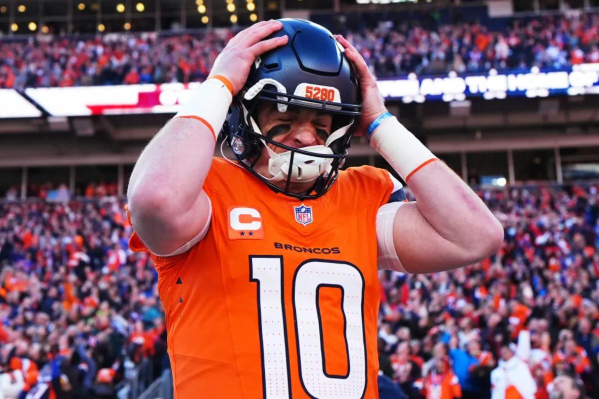 Bo Nix breaks ankle to end season in Broncos heartbreaker