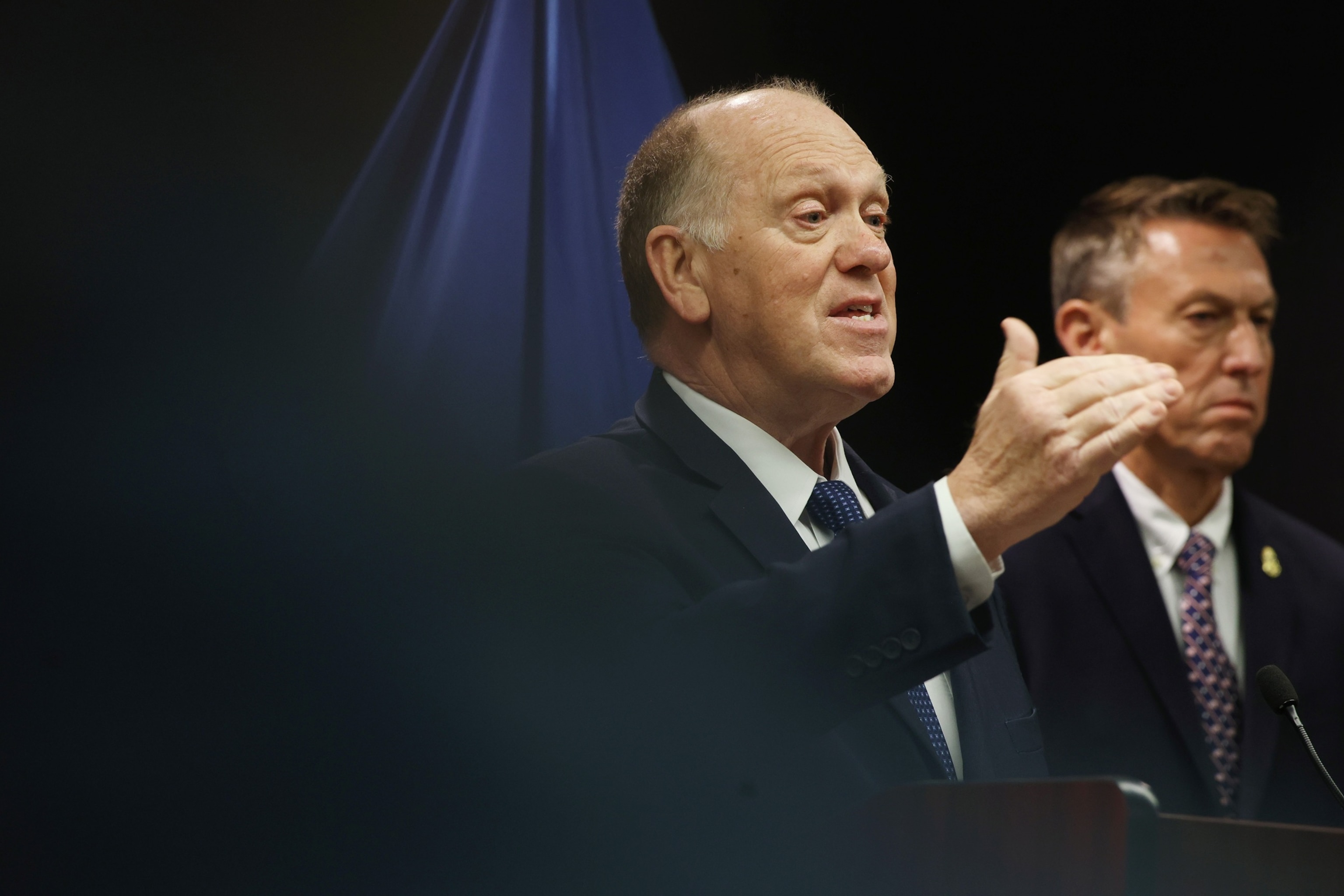 Border czar says meaningful dialogue with state officials ongoing