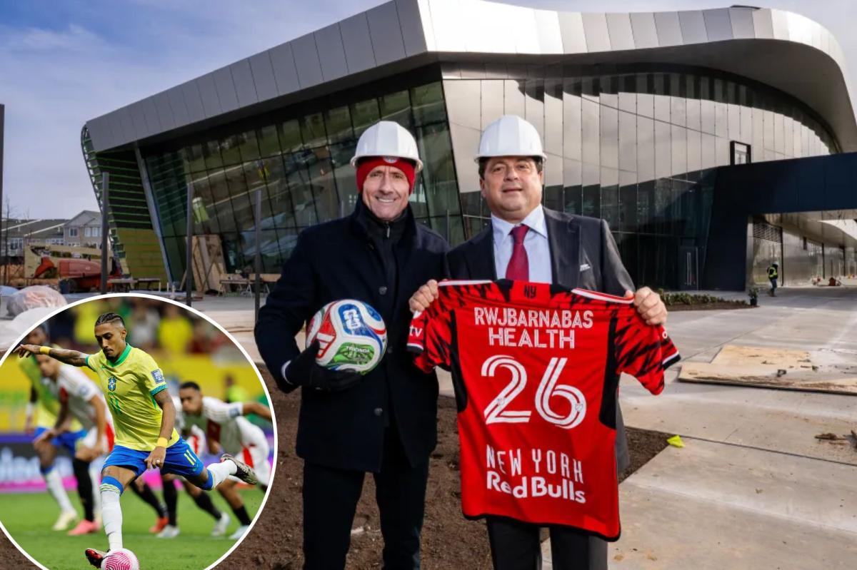 Brazilian national team to train at Red Bull NY's brand new facility...