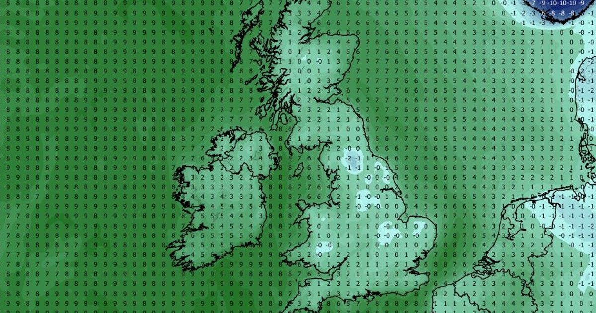 Britain facing -4C DEEP FREEZE as weather maps turn icy blue - 99 areas sent urgent alert - The Mirror