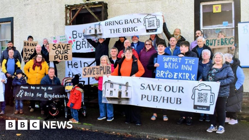 Brydekirk villagers hit pub purchase goal in just four weeks