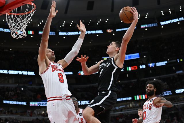 Bulls bury Nets under barrage of 3s in 124-102 rematch win