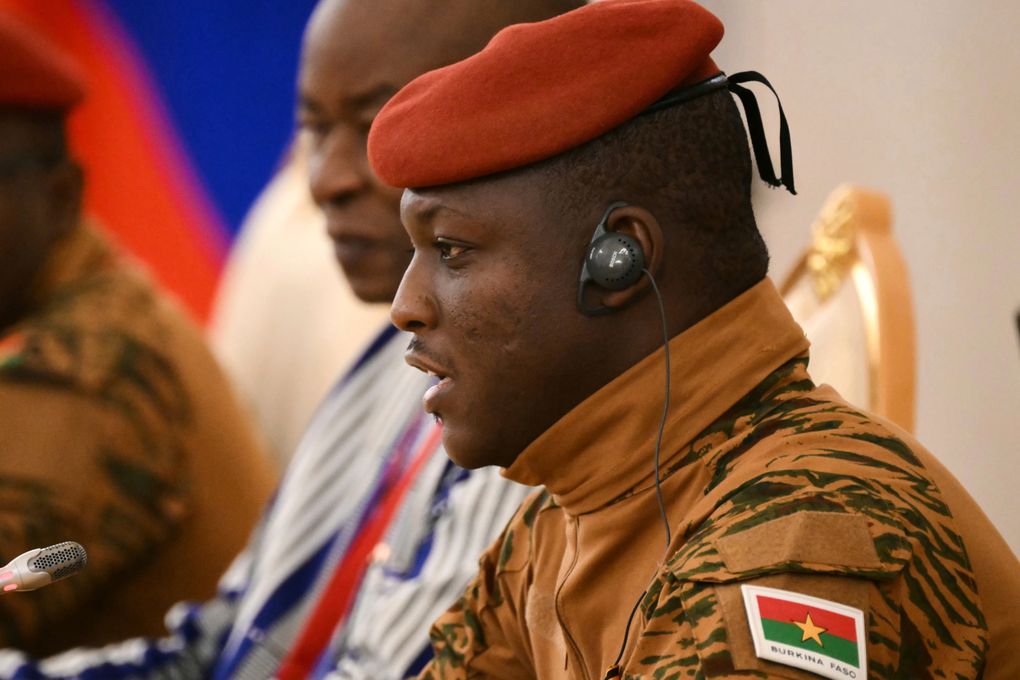 Burkina Faso's junta dissolves all of country's political parties, saying they cause divisions