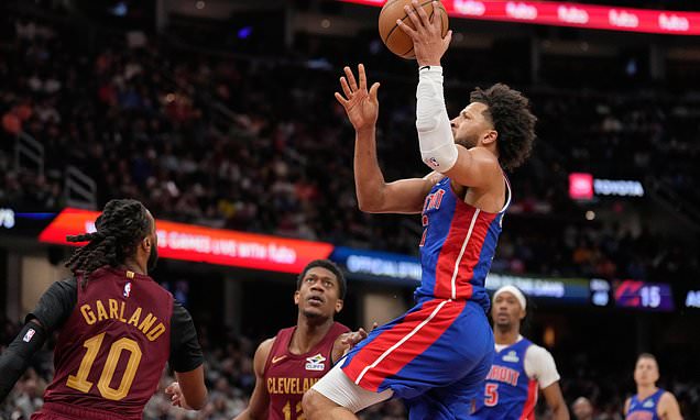 Cade Cunningham scores 27, Daniss Jenkins 25 as East-leading...