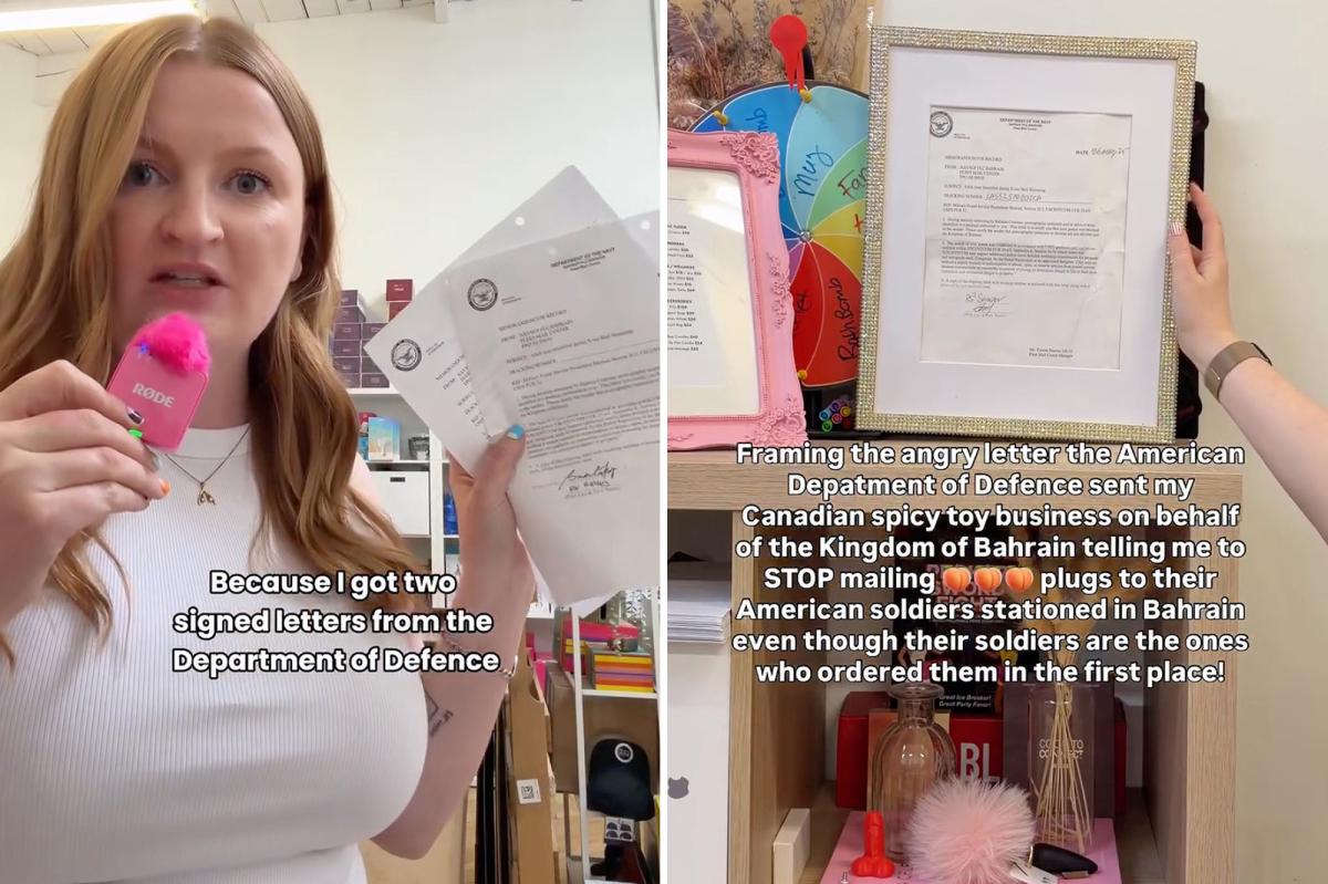 Cease fire! Canadian sex shop gets letter from US War Dept after butt...