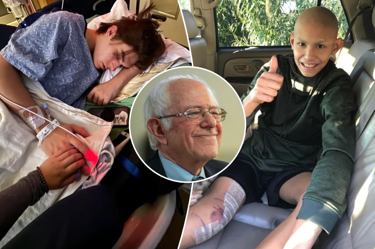 Exclusive | Cancer-stricken kids beg Bernie Sanders to pass life-saving bill  -- ...