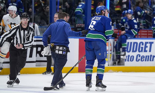 Canucks place winger Boeser and defenseman Buium on injured reserve