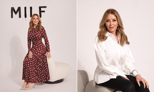 Carol Vorderman, 65, launches chic new clothing collection