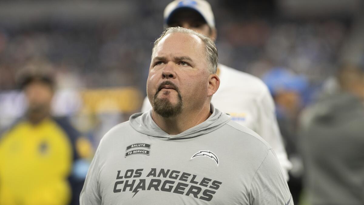 Chargers fire offensive coordinator Greg Roman in wake of playoff loss
