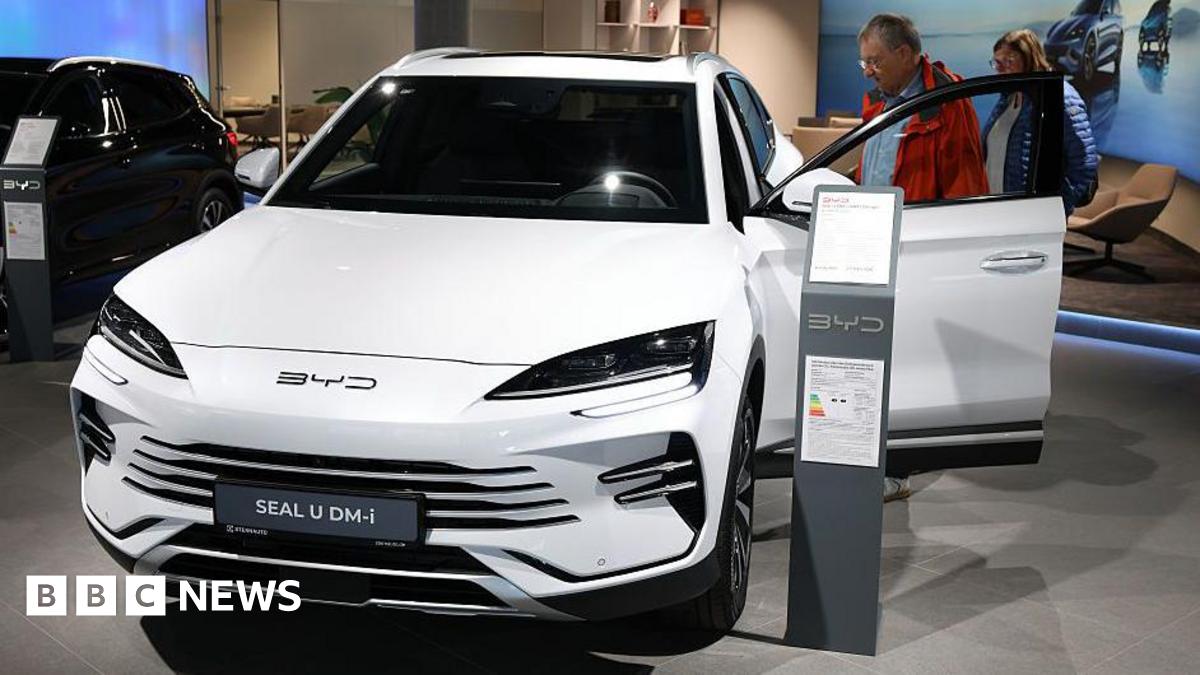 China's BYD set to overtake Tesla as world's top EV seller
