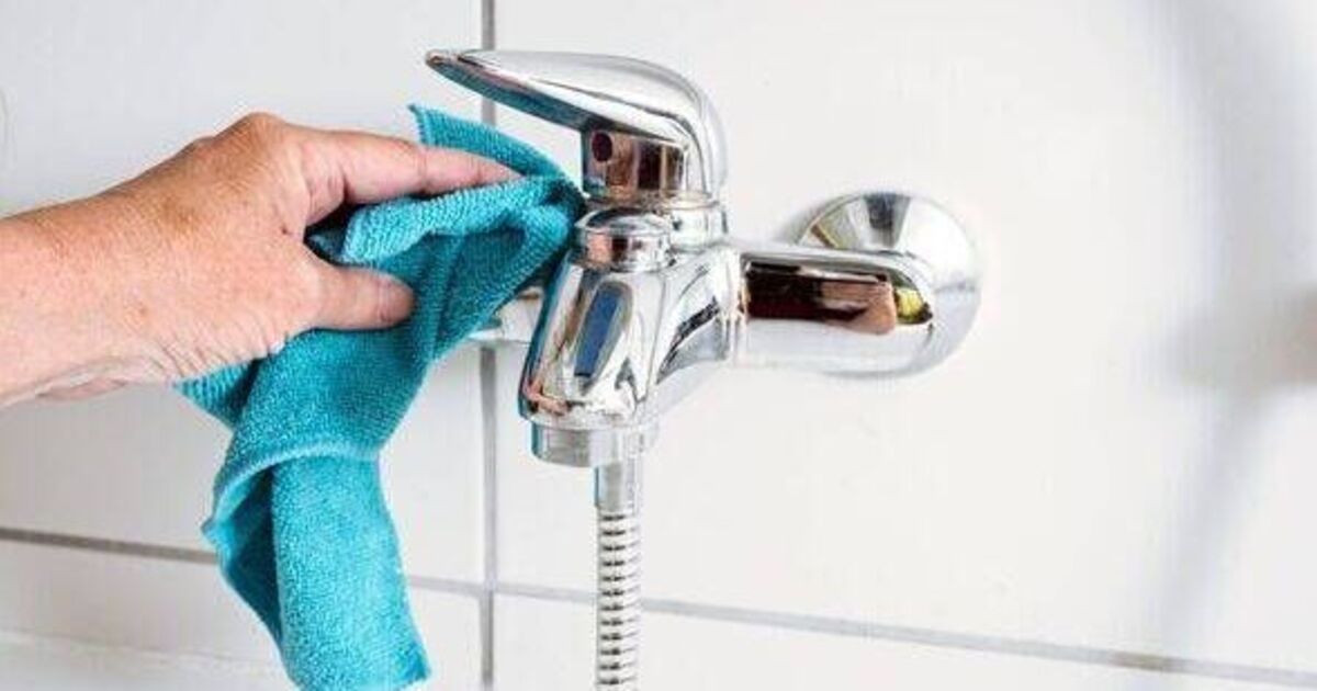 Bathroom taps will be clean and limescale-free when wiped with natural item