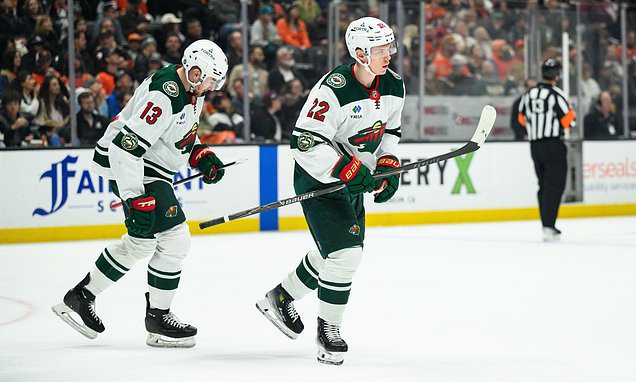 Danila Yurov scores 2 goals, Quinn Hughes has 4 assists as surging...