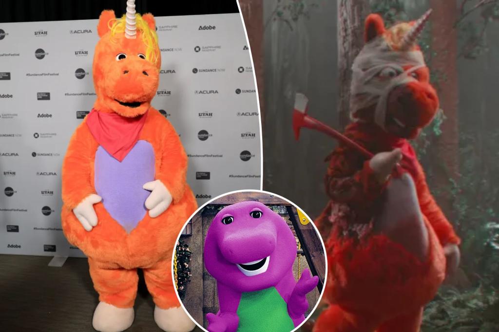 Deranged Sundance horror film 'Buddy' has a Barney-like creature go...