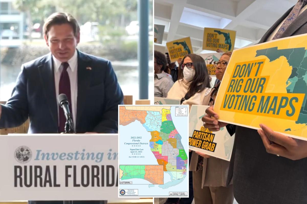 DeSantis announces special session on Florida redistricting ahead of...