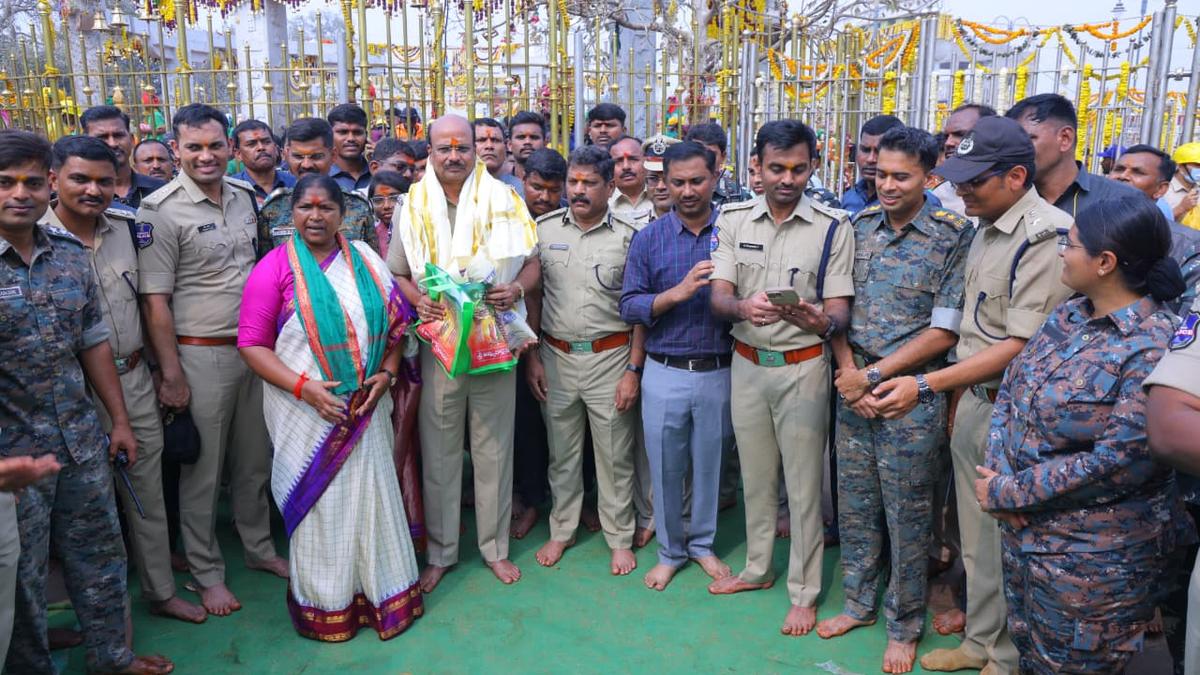 DGP reviews security arrangements at Medaram jatara, highlights AI-led policing