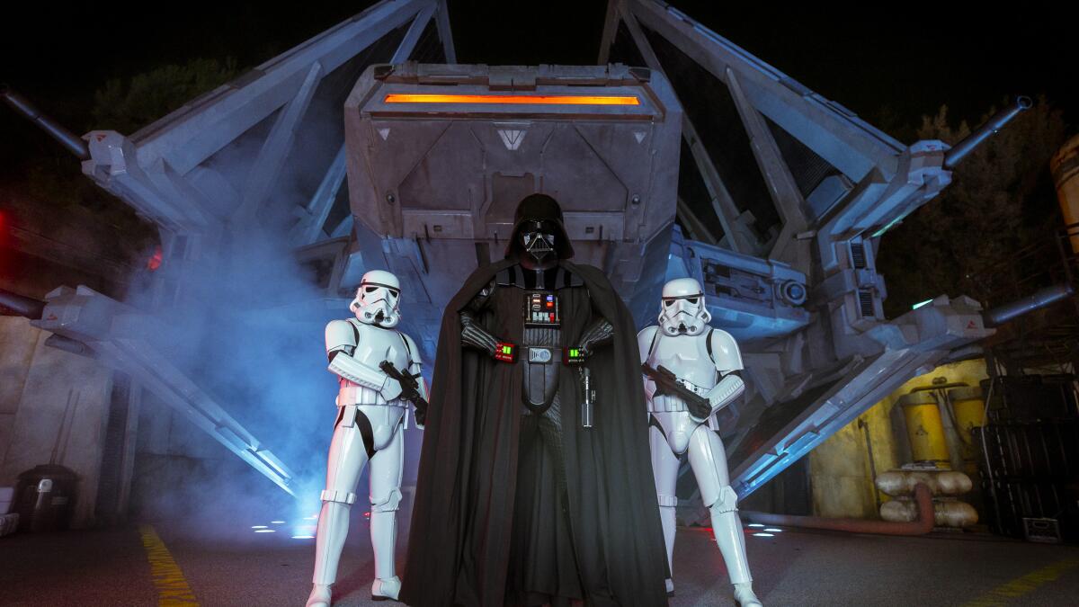 More Darth Vader! Disneyland pivots to classic characters at Star Wars: Galaxy's Edge