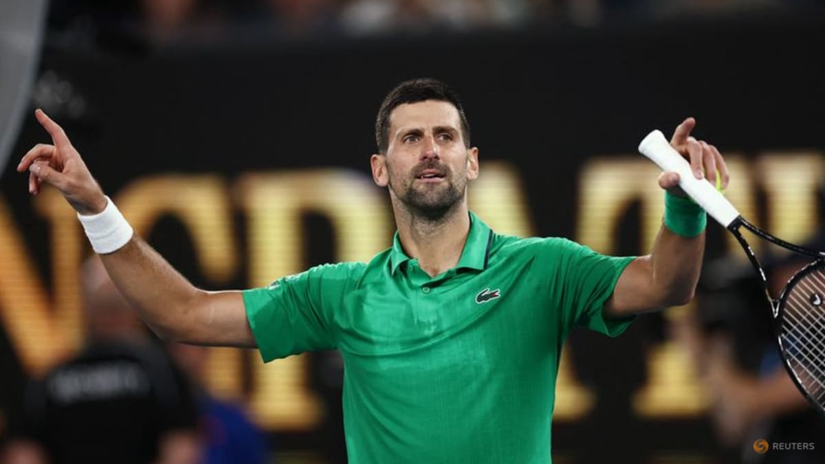 Djokovic into Melbourne quarter-finals after Mensik pullout