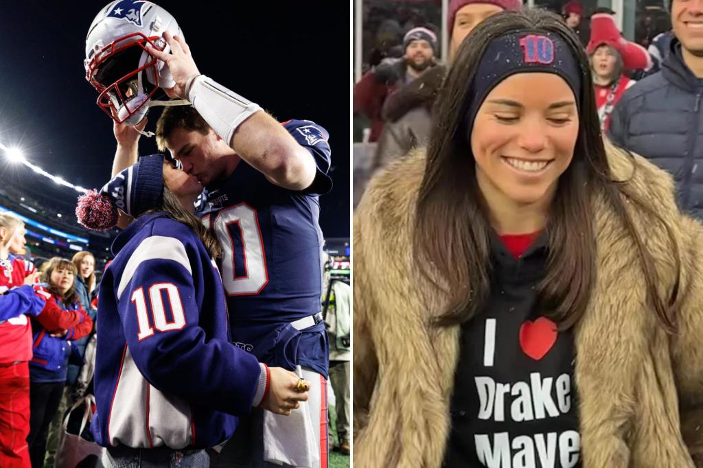 Why everyone -- even Jets fans -- loves Drake Maye's wife, Ann...