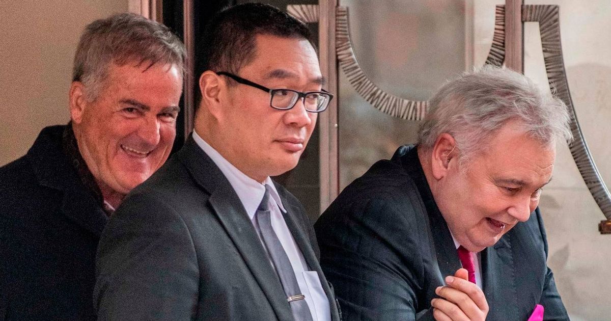 Eamonn Holmes frail at lunch with controversial star after Gabby Logan backlash - Daily Star