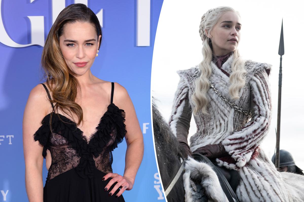 Emilia Clarke had a 'full mental breakdown' after 'Game of Thrones'...