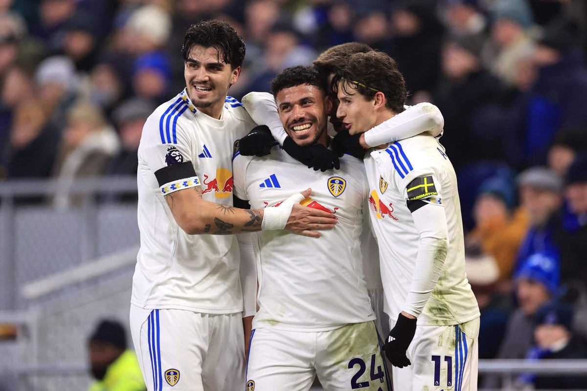 Everton 1 Leeds 1 - Justin's versatility, Calvert-Lewin's near miss and a point closer to safety