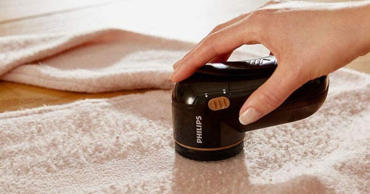 I swear by this £10 fabric shaver for keeping my jumpers looking like new