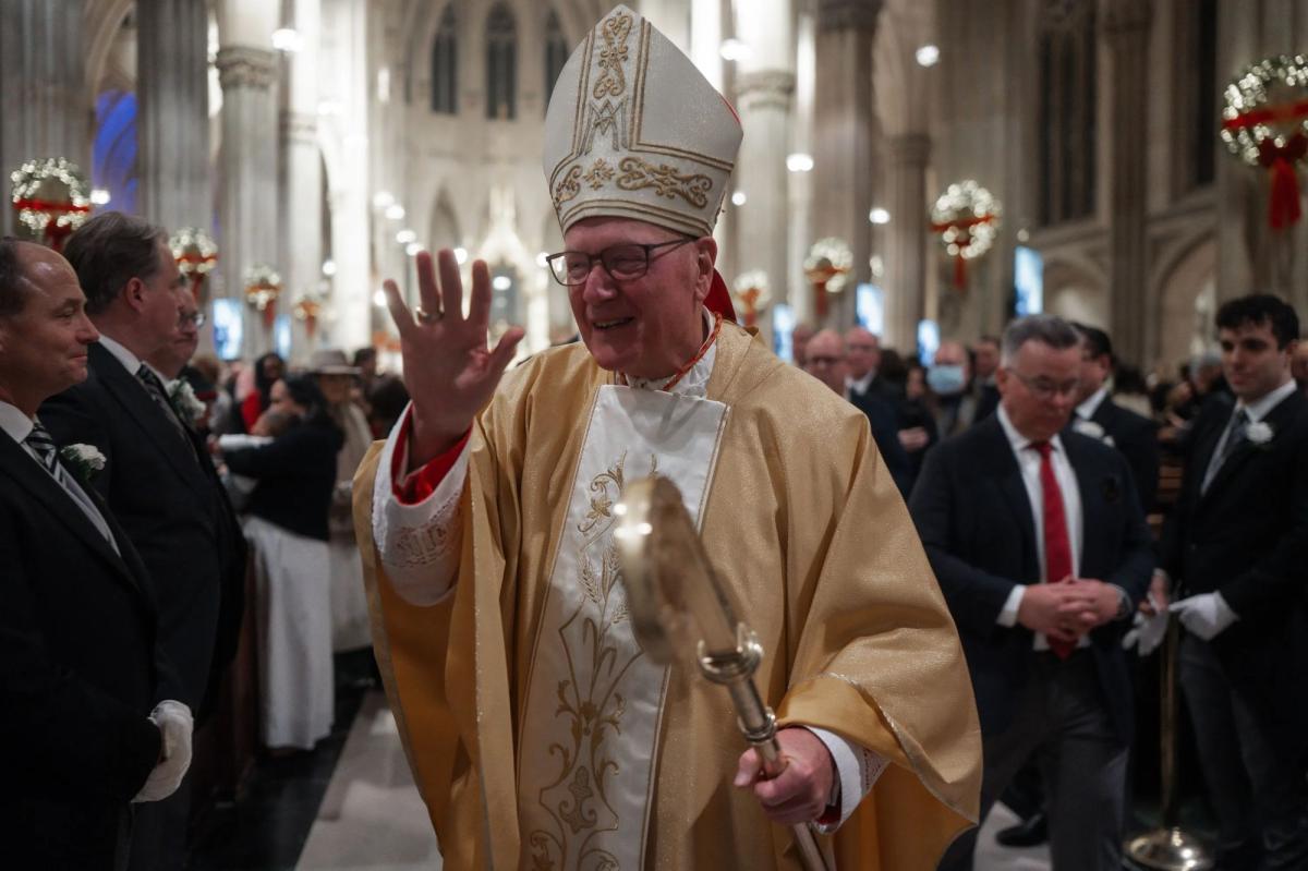 This Christmas we said goodbye to retiring Timothy Cardinal Dolan  -- ...