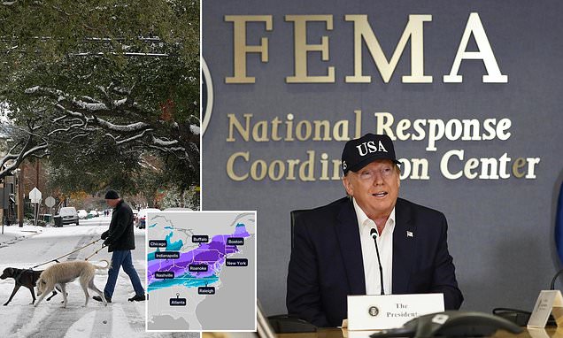 Inside FEMA's emergency plan for 'life-threatening' snowstorm