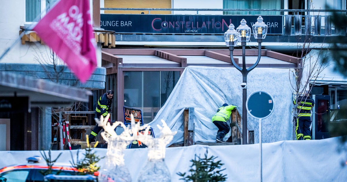 Fire tears through bar at Swiss Alps ski resort Crans-Montana during New Year's celebrations