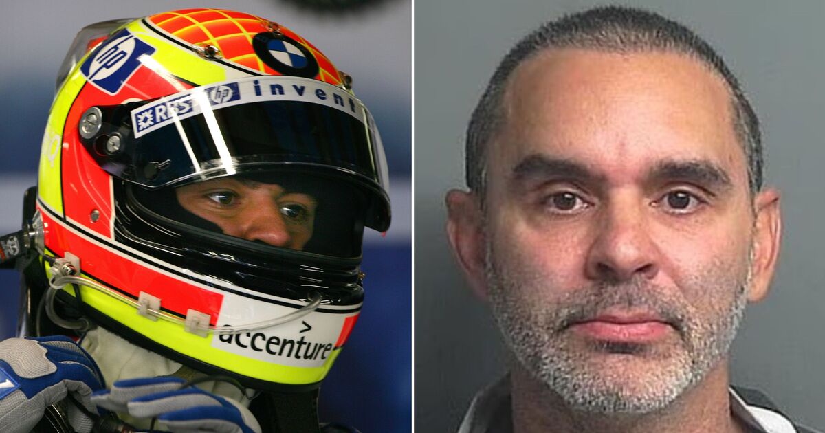 Unrecognisable former F1 star arrested over karate kick assault at US race track