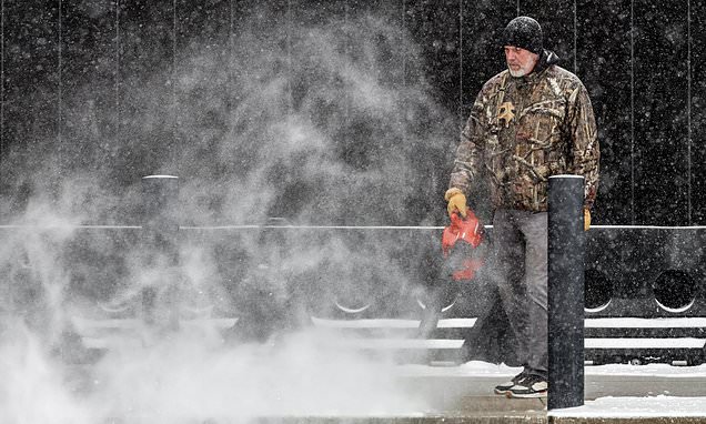 Frost quakes cause loud booms, light shaking when bitterly cold...
