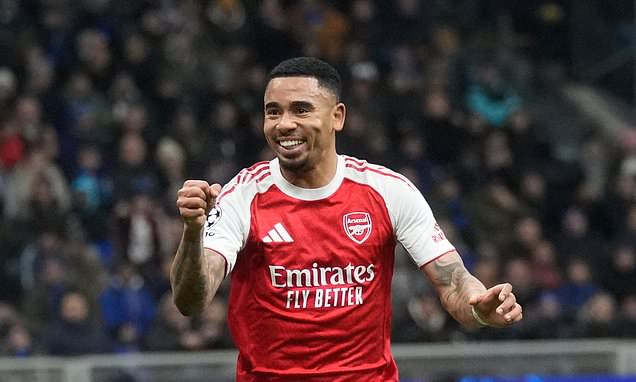 Gabriel Jesus returns to starting lineup and helps Arsenal make...