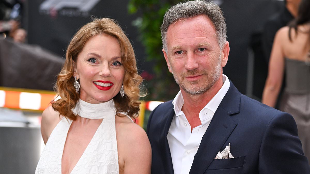 Geri Halliwell 'trolls' village with fairy lights on 'illegal' pergola