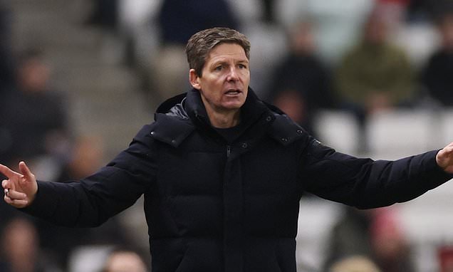 Glasner accuses Crystal Palace hierarchy of 'abandoning' his players