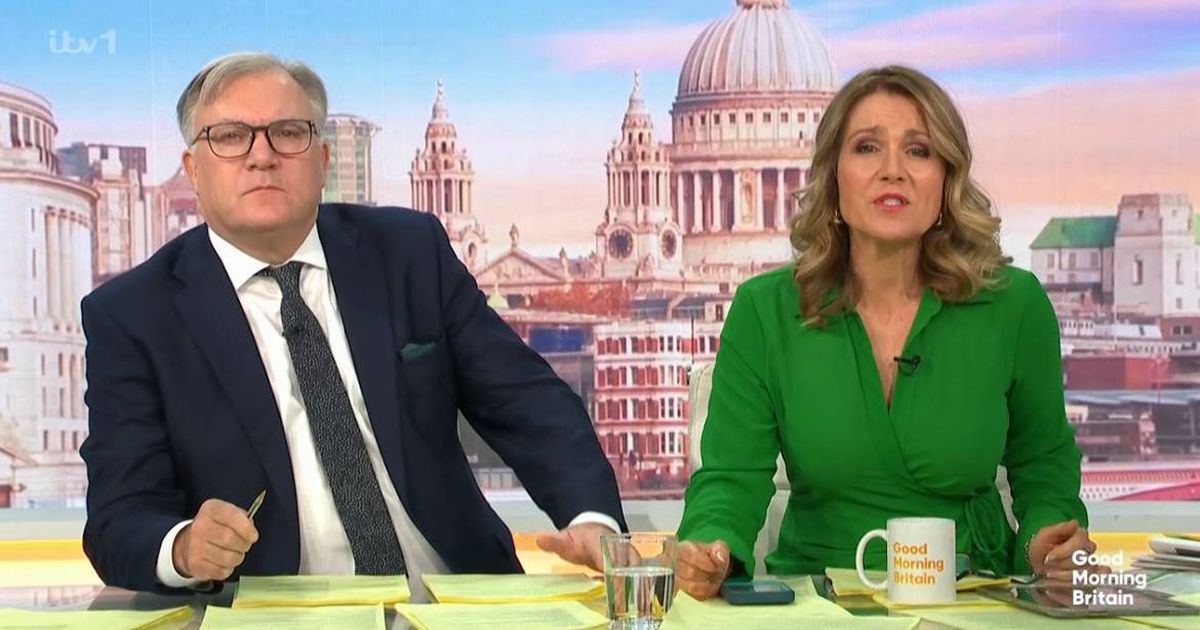 Good Morning Britain presenter announces guest is 'poorly' as absence explained - The Mirror