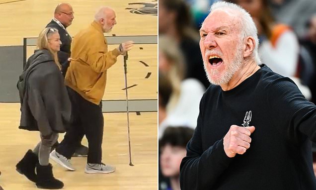 Legendary NBA coach makes rare public appearance