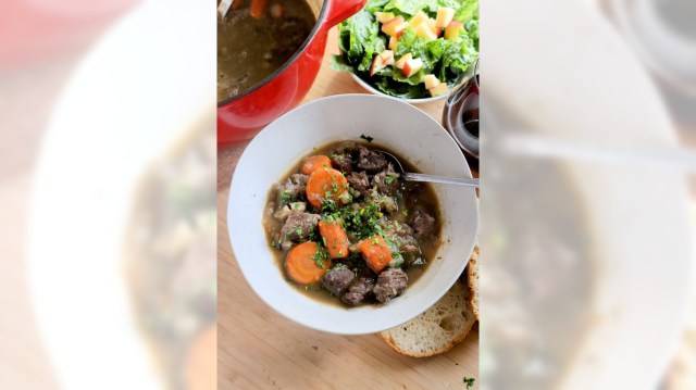 Gretchen's Table: Re-create Anthony Bourdain's beef bourguignon