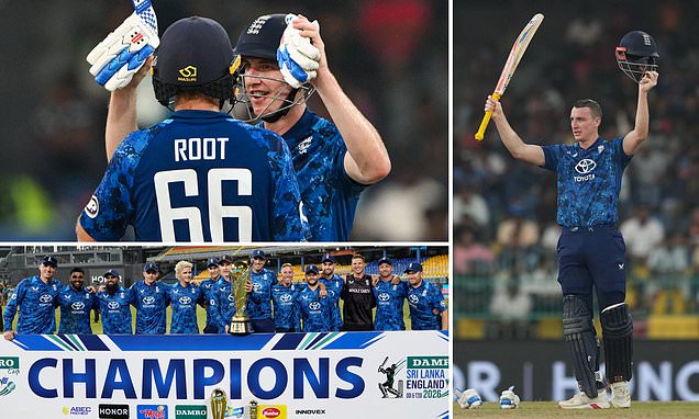 Harry Brook performs drinking celebration after alcohol-related fine