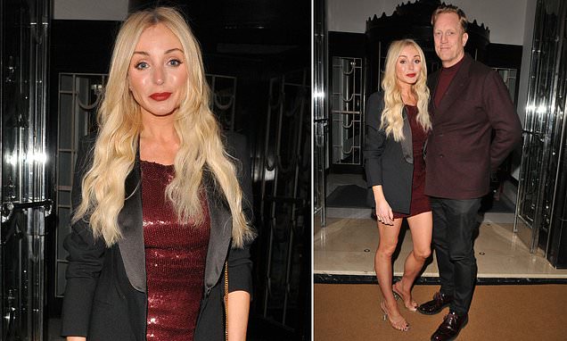 Helen George enjoys a date night with Dan Innes at Radio Times party