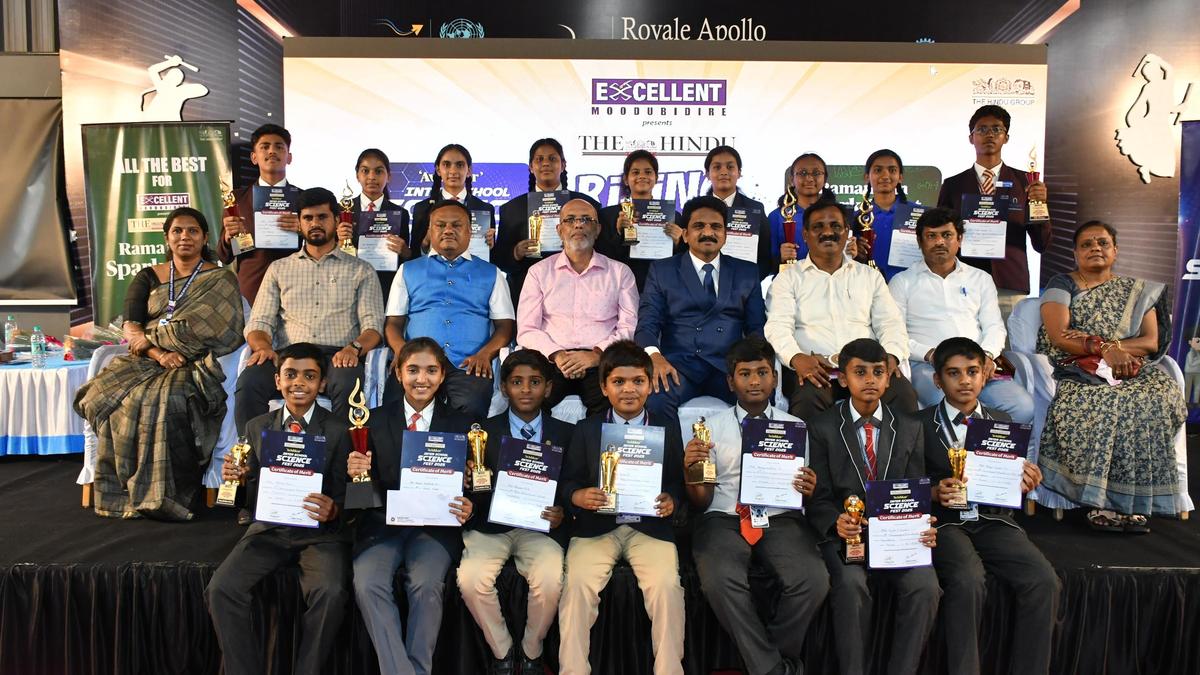 The Hindu in School Science Fest in Hassan: Students participate with enthusiasm, win prizes
