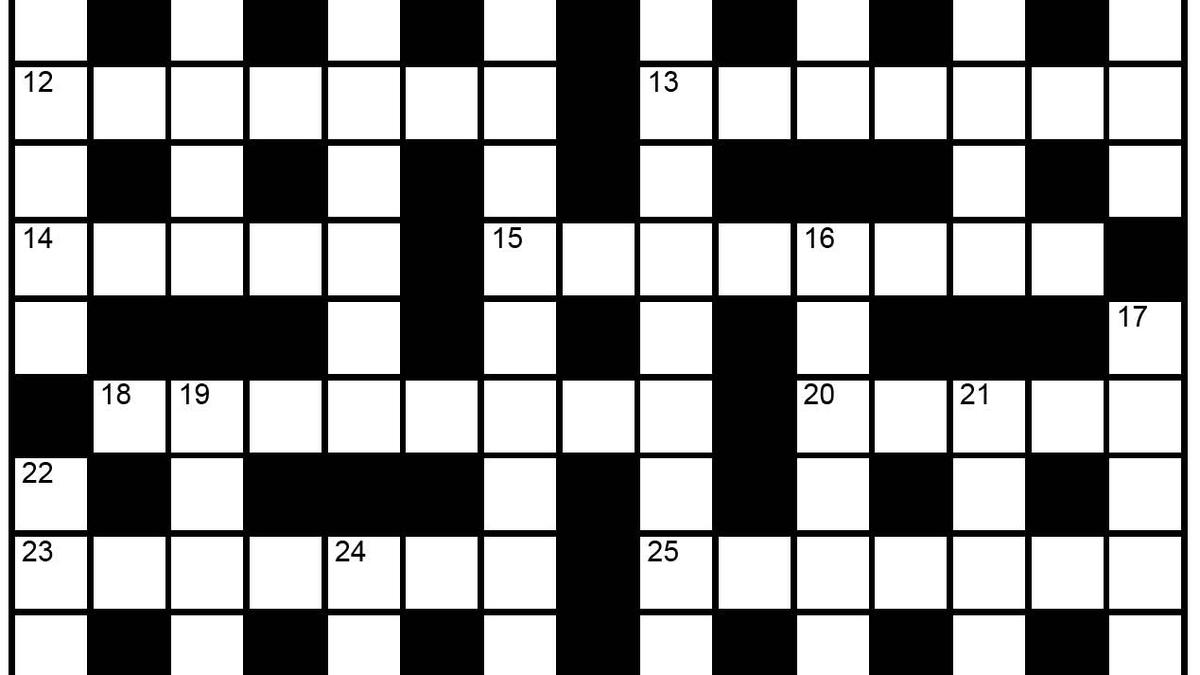The Hindu Sunday crossword no. 37