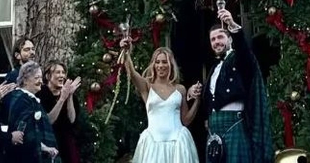 Hollyoaks' Callum Kerr marries fiancée less than a year after mum was found dead - The Mirror
